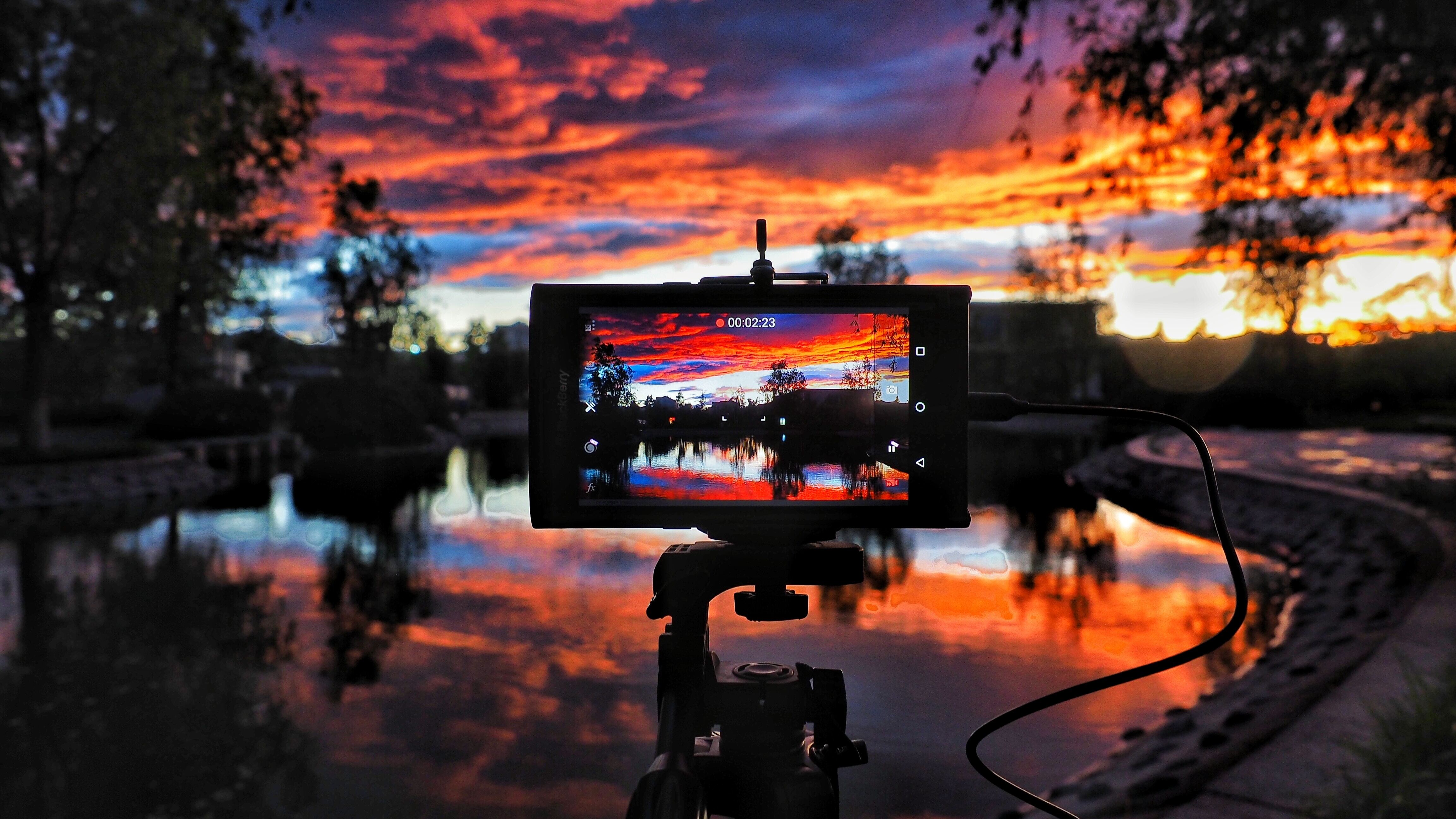 Landschaftsfotografie Sonnenuntergang